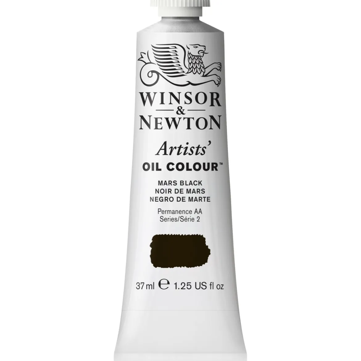 Winsor & Newton Artists' oljefärg 37 ml Mars Black 386