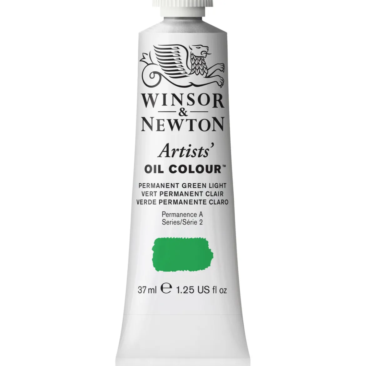 Winsor & Newton Artists' oljefärg 37 ml Permanent Green Light 483