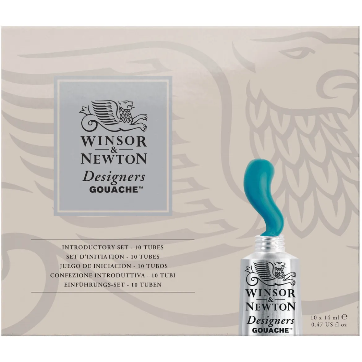 Winsor & Newton Designers Gouache Introduction Set, 10×14 ml gouachefärg
