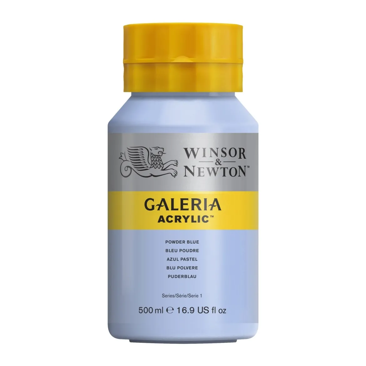 Winsor & Newton Galeria akrylfärg 500 ml Powder Blue 446
