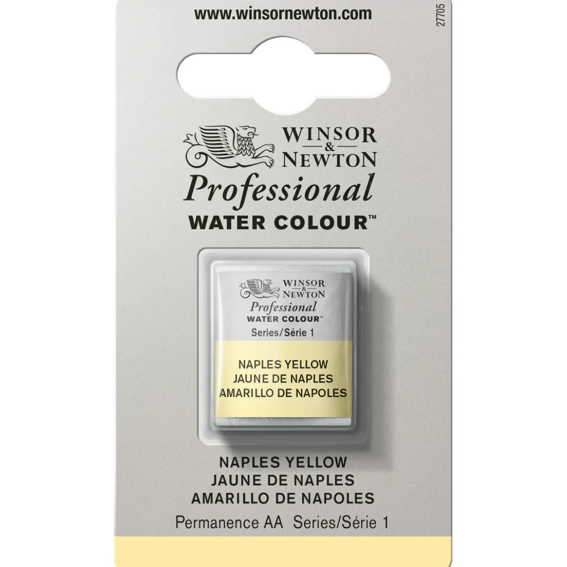 Winsor & Newton Professional akvarellfärg halvkopp Olive Green 447