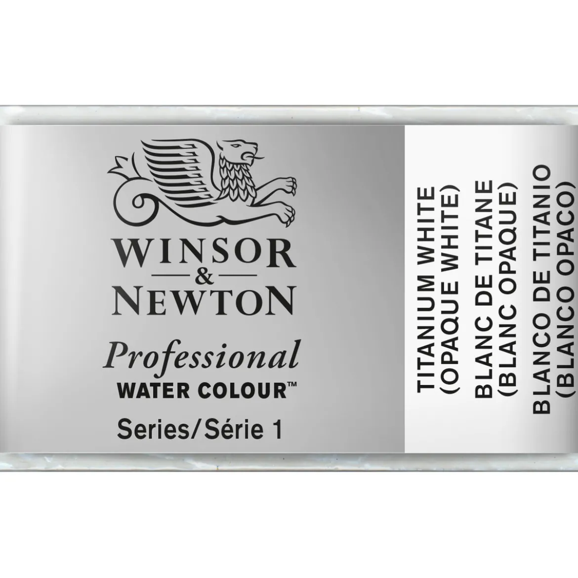 Winsor & Newton Professional akvarellfärg helkopp Titanium White (opaque white) 644
