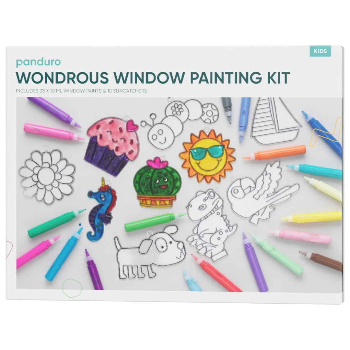 Wondrous Window Painting, ett underbart kit för alla som älskar fönsterfärg & solfångare!